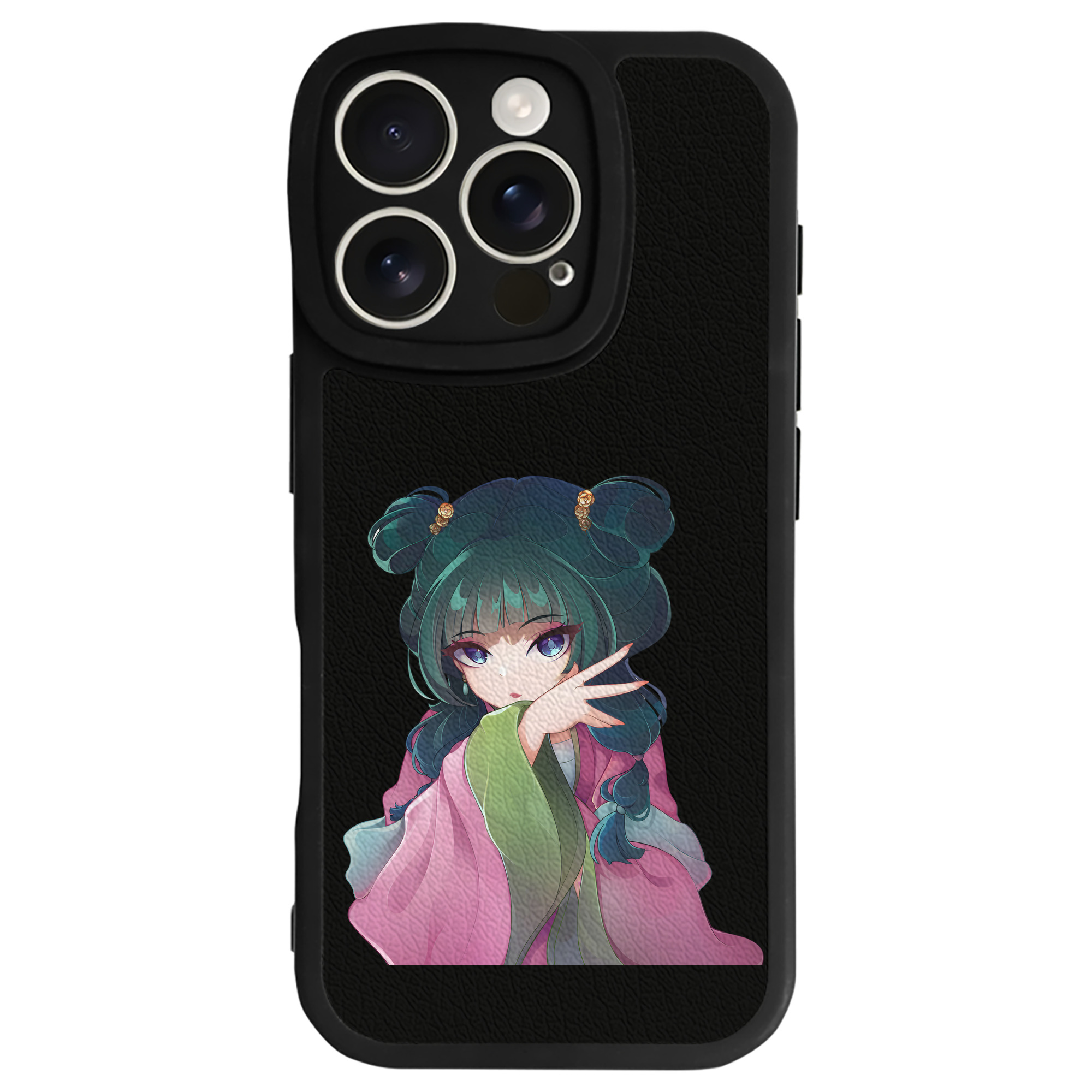 薬屋のひとりごと The Apothecary Diaries 【iPhone 16シリーズ対応】シリコンスマホケース（レザー調） 材質：シリコン